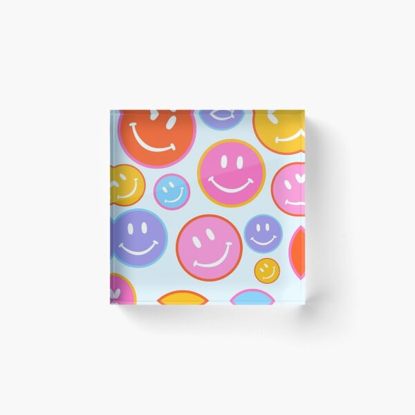 Item preview, Neon Preppy Smiley Faces designed and sold by lcd93.