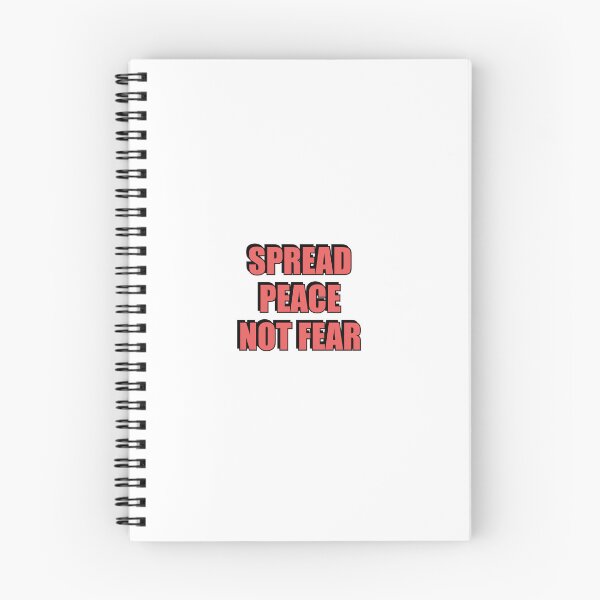 Item preview,  Spread Peace Not Fear designed and sold by Inspirationmotivation.