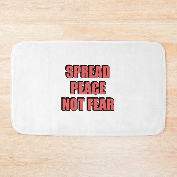 Item preview,  Spread Peace Not Fear designed and sold by Inspirationmotivation.