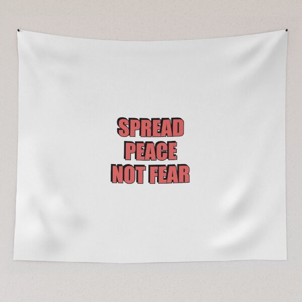 Item preview,  Spread Peace Not Fear designed and sold by Inspirationmotivation.