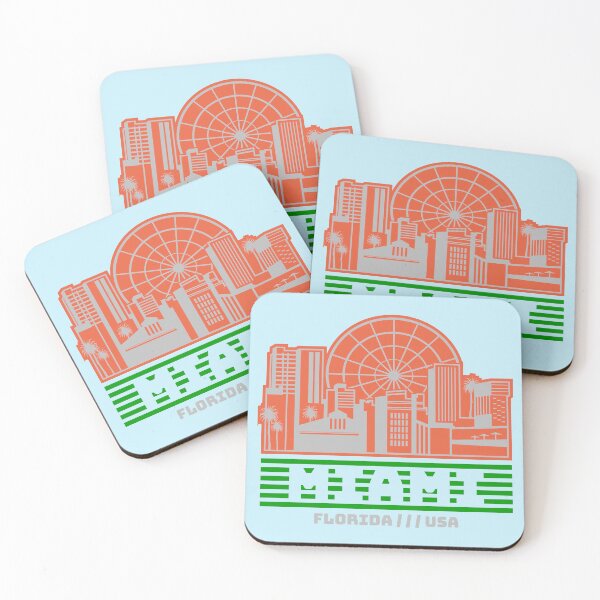 Item preview, Miami | Florida | United States designed and sold by Digital-Thought.