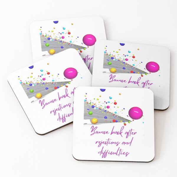 Item preview, Bounce Back - Lifes Inspirational Quotes designed and sold by MikeMargolisArt.