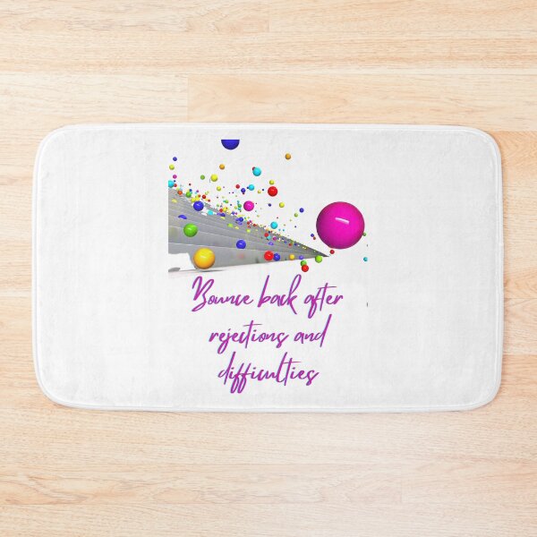 Item preview, Bounce Back - Lifes Inspirational Quotes designed and sold by MikeMargolisArt.