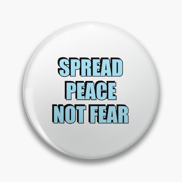 Item preview, Spread Peace Not Fear designed and sold by Inspirationmotivation.