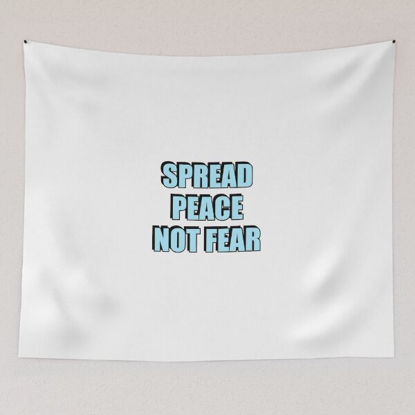 Item preview, Spread Peace Not Fear designed and sold by Inspirationmotivation.