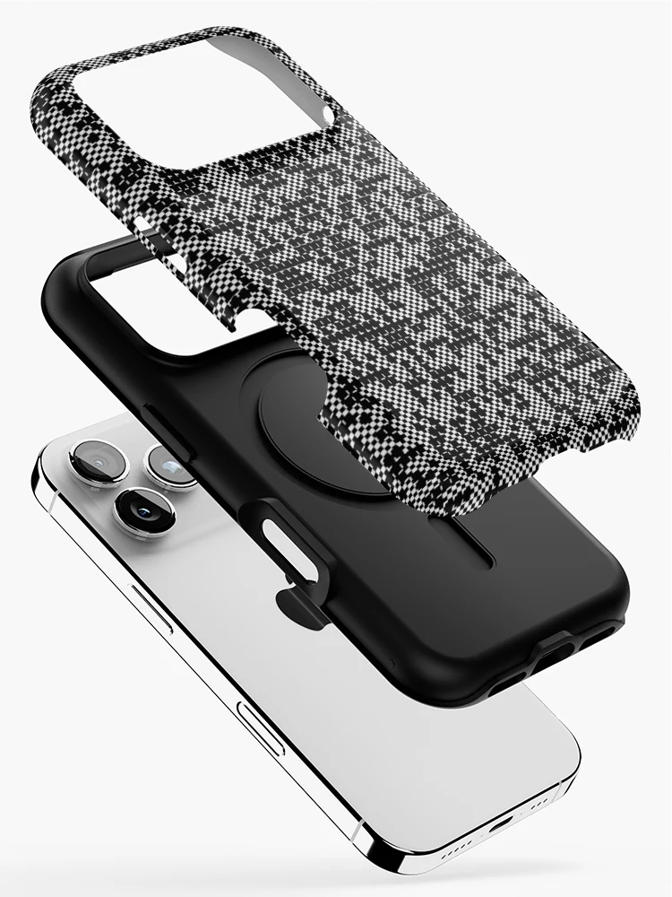 Thumbnail 2 of 4, iPhone Case, Chess code pattern. designed and sold by MirBer.