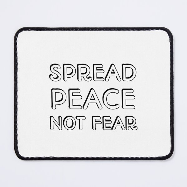 Item preview, Spread Peace Not Fear designed and sold by Inspirationmotivation.
