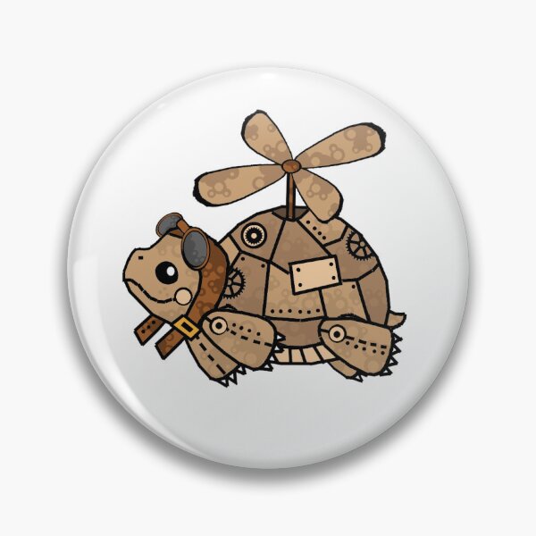Artikelvorschau, Steampunk-Schildkröten-Propeller entworfen und verkauft von rockgem.