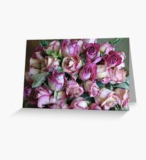 Old Pink Greeting Card