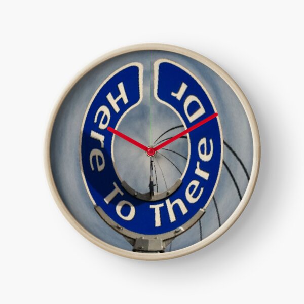 Here To There Drive Clock