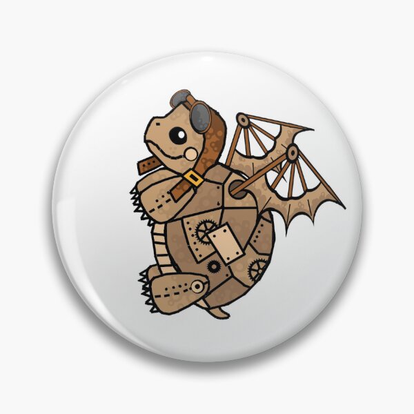 Item preview, Steampunk Tortoise with Wings  designed and sold by rockgem.
