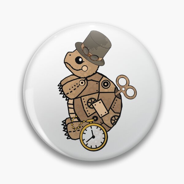 Item preview, Clockwork Tortoise with Pocketwatch designed and sold by rockgem.