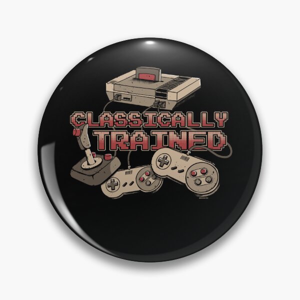 Item preview, Classically Trained Retro Video Gamer designed and sold by Nerd Shizzle.
