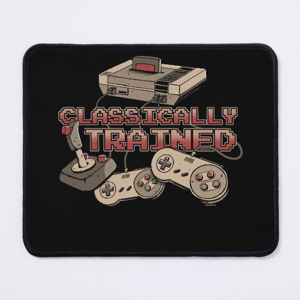 Item preview, Classically Trained Retro Video Gamer designed and sold by Nerd Shizzle.