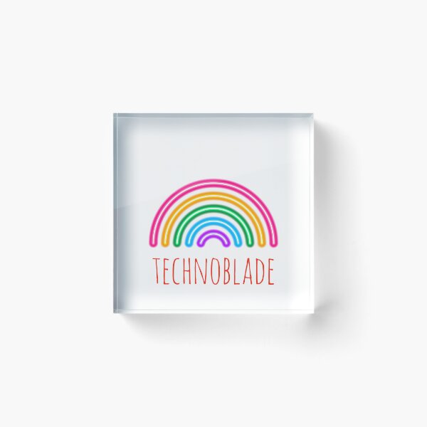 Item preview, rainbow technoblade  designed and sold by bestizeyy.