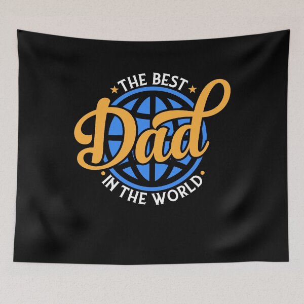 Item preview, Fathers Day - The Best Dad In The World Globe designed and sold by Optix.