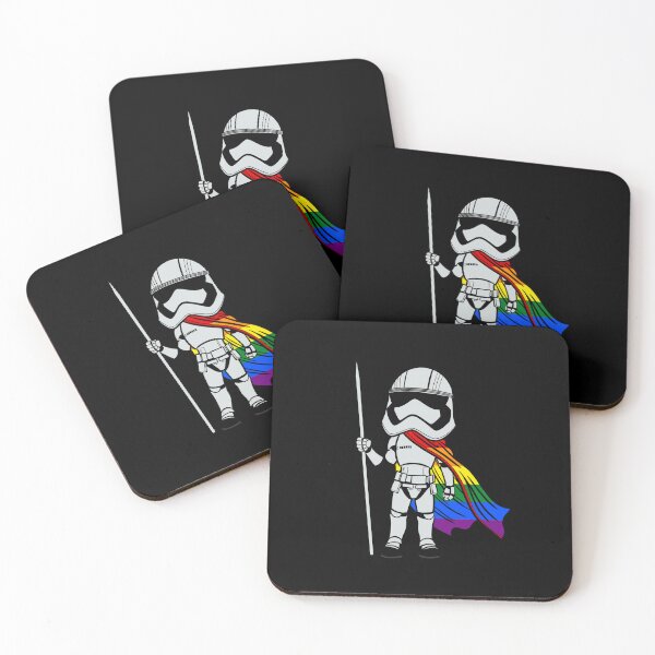 Item preview, Pride Wars - Chibi Chrome Trooper (Rainbow) designed and sold by DarthAstris.