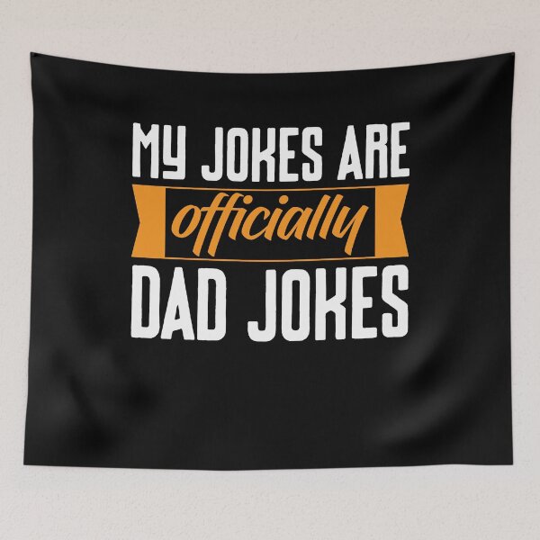Item preview, First Fathers Day - My Jokes Are Officially Dad Jokes designed and sold by Optix.