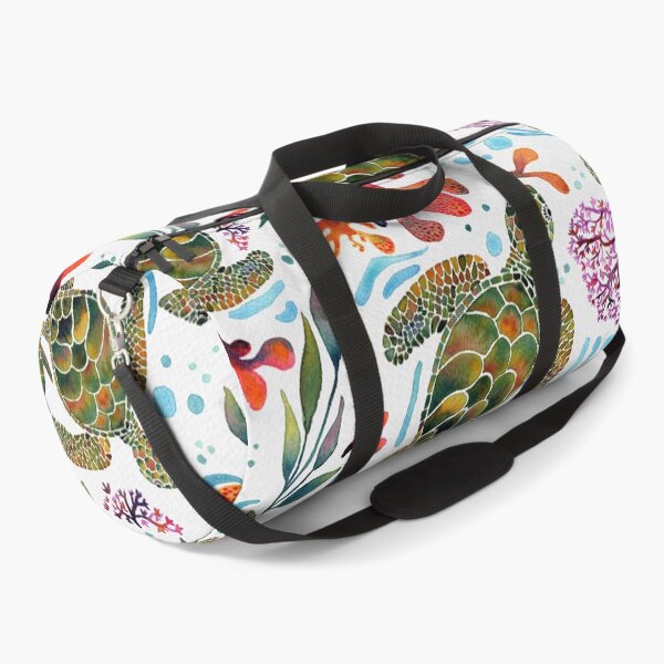 Item preview, Turtle with corals designed and sold by SandraArtStudio.