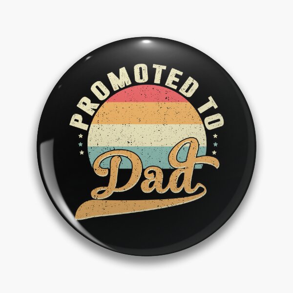 Artikelvorschau, Erster Vatertag - Neuer Papa - Zum Papa befördert Vintage Sonnenuntergang entworfen und verkauft von Optix.
