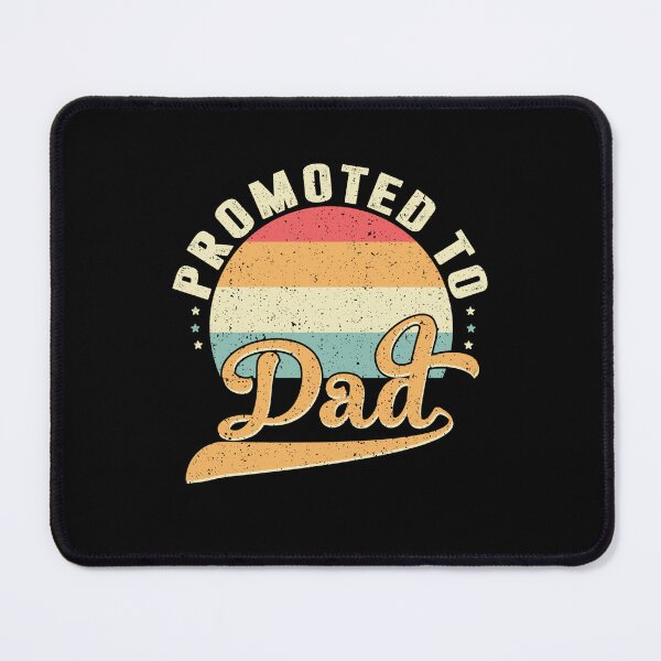 Item preview, First Fathers Day - New Dad - Promoted To Dad Vintage Sunset designed and sold by Optix.