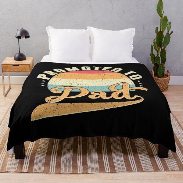 Item preview, First Fathers Day - New Dad - Promoted To Dad Vintage Sunset designed and sold by Optix.