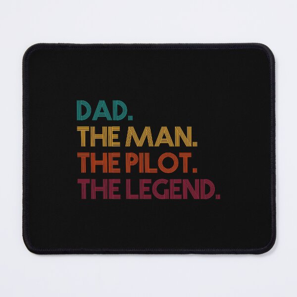 Item preview, Dad, The Man, The Pilot, The Legend - Flying Fathers Day Retro designed and sold by Optix.