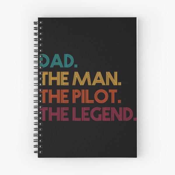 Item preview, Dad, The Man, The Pilot, The Legend - Flying Fathers Day Retro designed and sold by Optix.