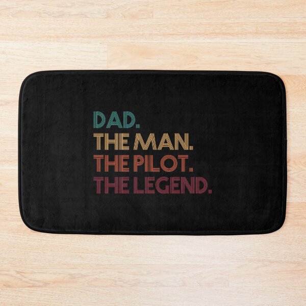 Item preview, Dad, The Man, The Pilot, The Legend - Flying Fathers Day Retro designed and sold by Optix.