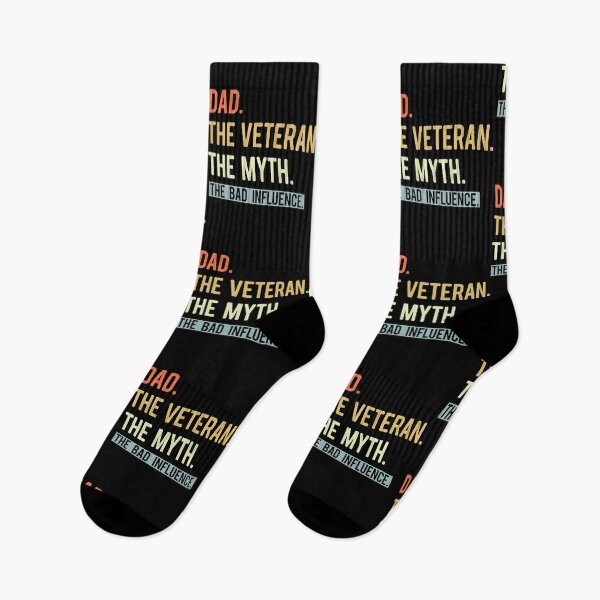 Item preview, Dad, The Veteran, The Myth, The Bad Influence- Funny Fathers designed and sold by Optix.