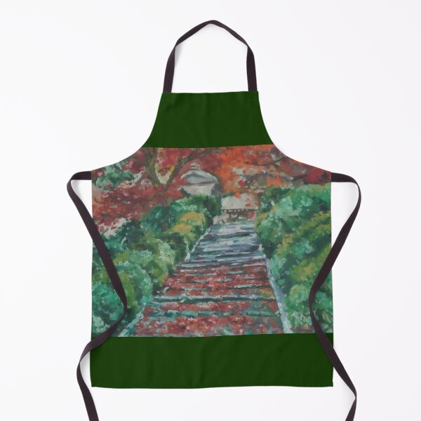 Item preview, Stairway with Red Petals designed and sold by Livia Burchianti.