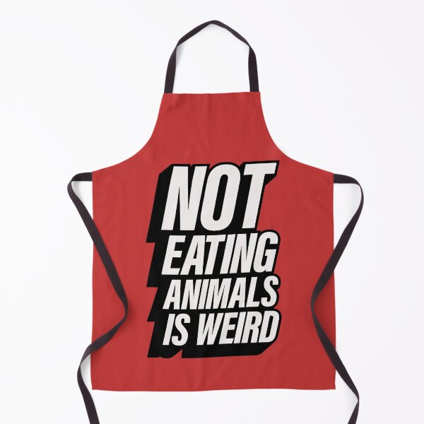 Item preview, Not eating animals is weird designed and sold by SweetLog.