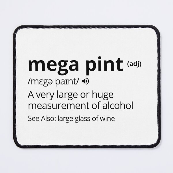 Item preview, mega pint definition - Johnny Depp court thats hearsay designed and sold by Denis Epanov.