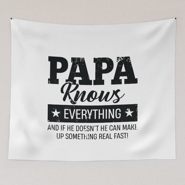 Item preview, Papa knows everything he is my superdad designed and sold by TheMattDesigns.
