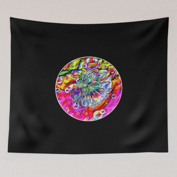 Item preview, Guppy fighting fish neon  designed and sold by umfhn.