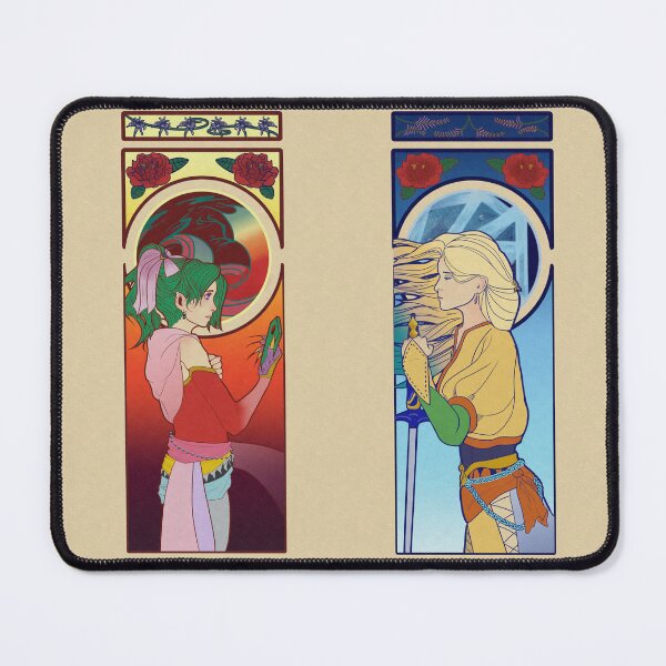 Item preview, Terra Branford and Celes Chere Art Nouveau Duo designed and sold by ArtPGRoyal.