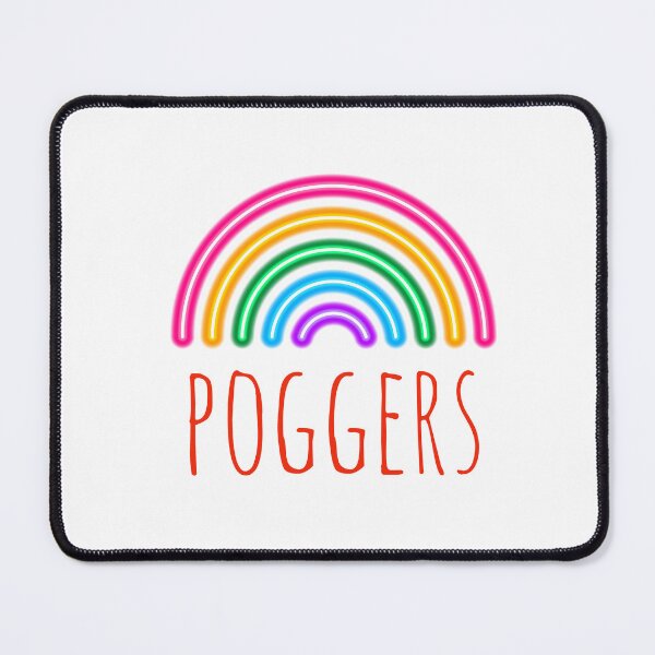 Item preview, rainbow poggers designed and sold by bestizeyy.