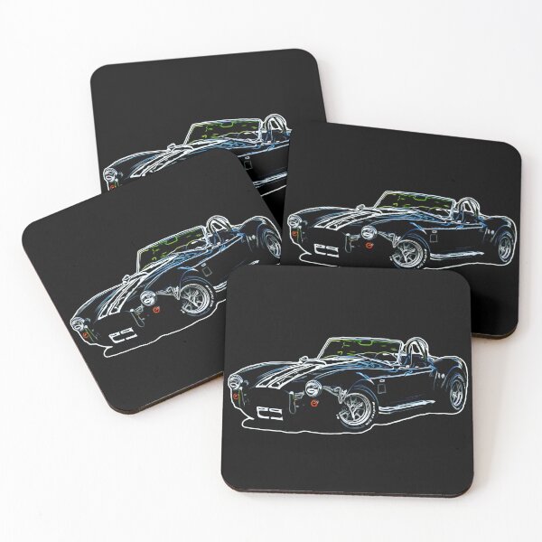 Item preview, Shelby AC Cobra Abstract Outline Colorful designed and sold by MyCrews.
