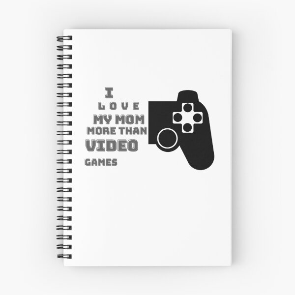 Item preview, I Love My Mom More Than Video Games1 designed and sold by RedFlowerful.