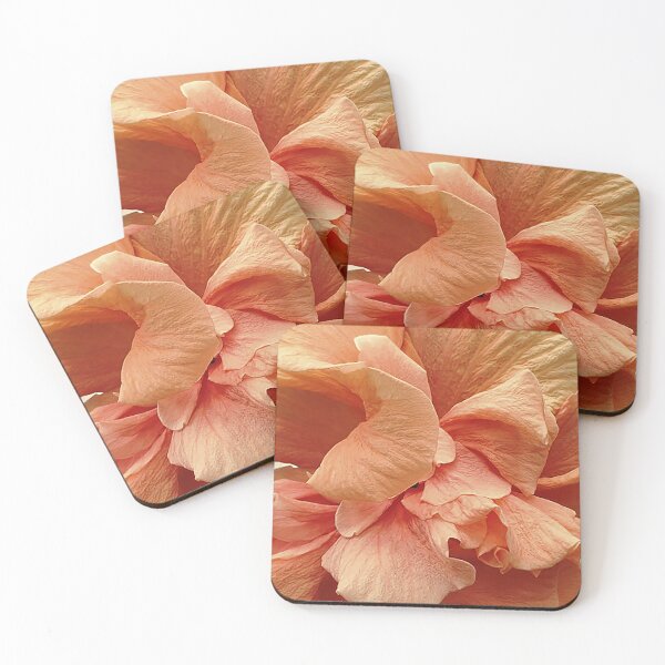 Item preview, Salmon Hibiscus-Flower-Botanical designed and sold by TessAndre.