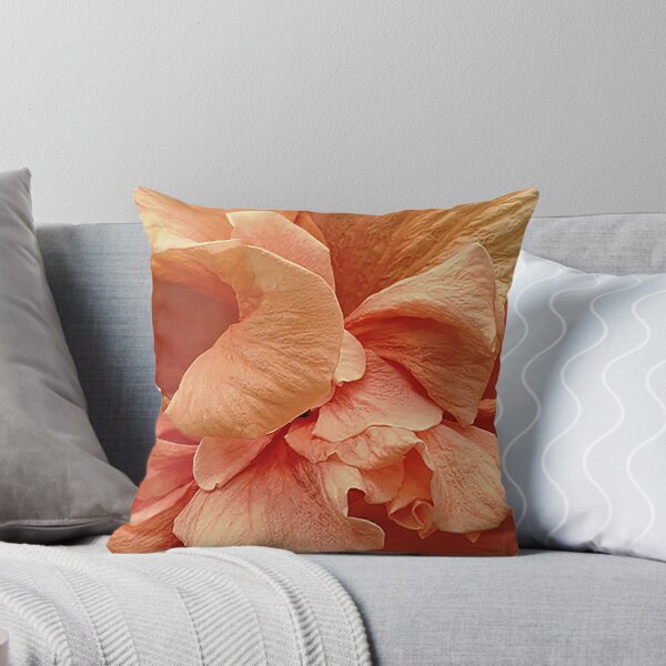 Item preview, Salmon Hibiscus-Flower-Botanical designed and sold by TessAndre.
