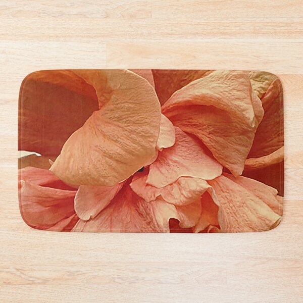 Item preview, Salmon Hibiscus-Flower-Botanical designed and sold by TessAndre.