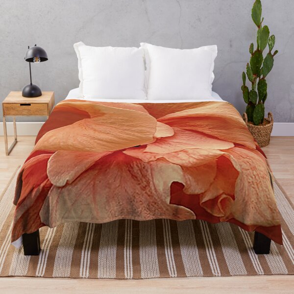 Item preview, Salmon Hibiscus-Flower-Botanical designed and sold by TessAndre.
