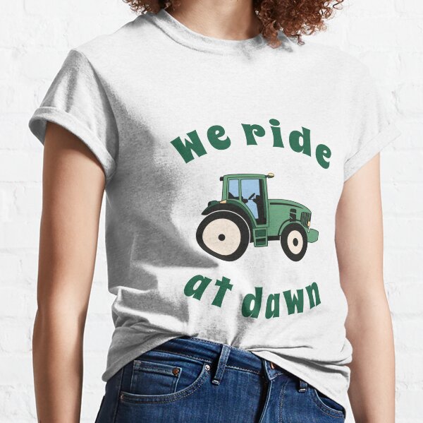 We ride at Dawn Landscaper Premium T-Shirt