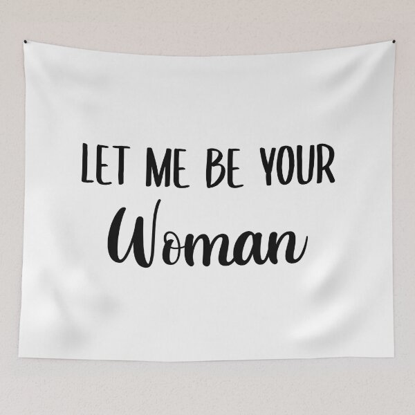 Item preview, Let Me Be Your Woman (Black) designed and sold by FilipeFerreira.