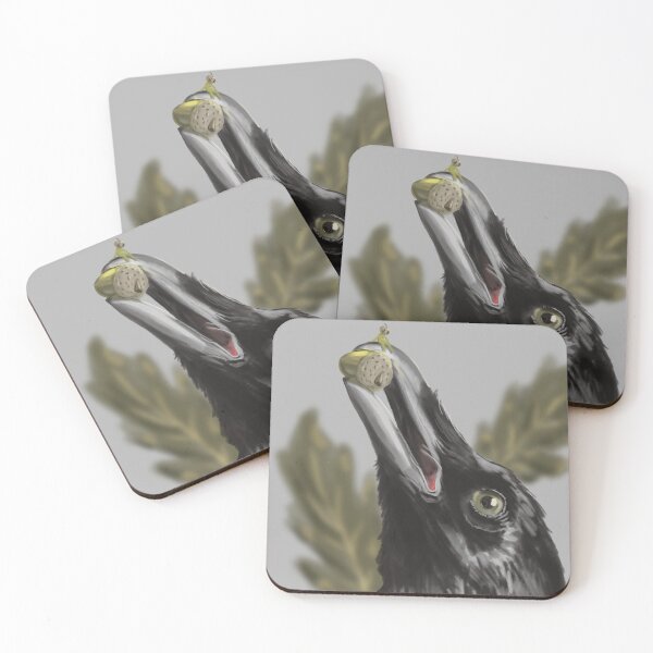 Item preview, A raven portait  designed and sold by Erikko.