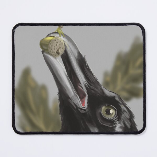 Item preview, A raven portait  designed and sold by Erikko.