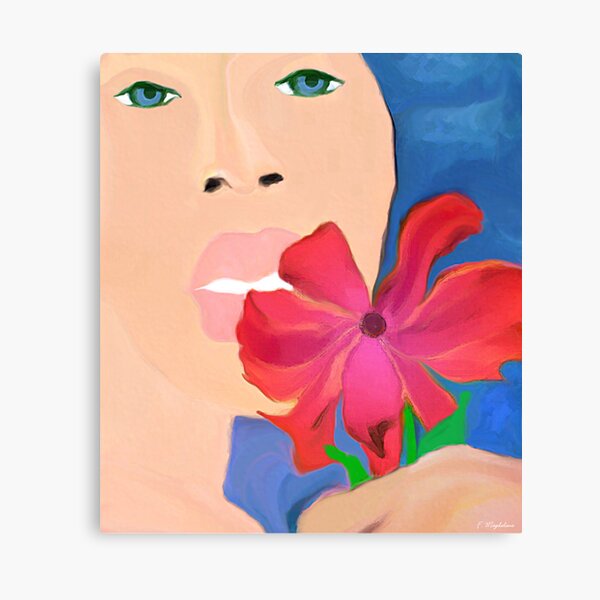 Longing Flower Canvas Print