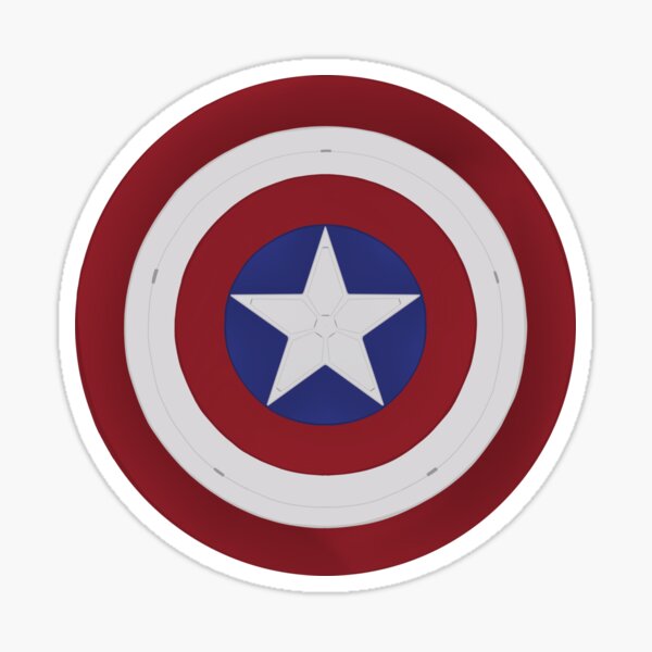 Captain America Shield Stickers for Sale, Free US Shipping