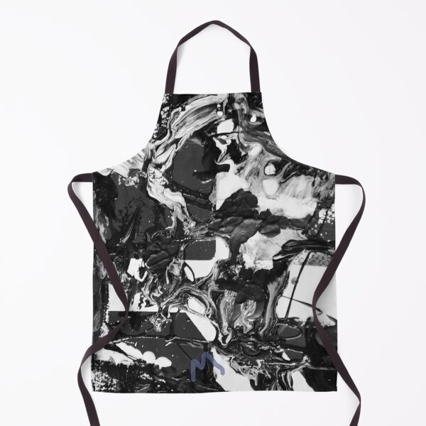 Item preview, BW Abstract Expressionism designed and sold by Marianne Madson.